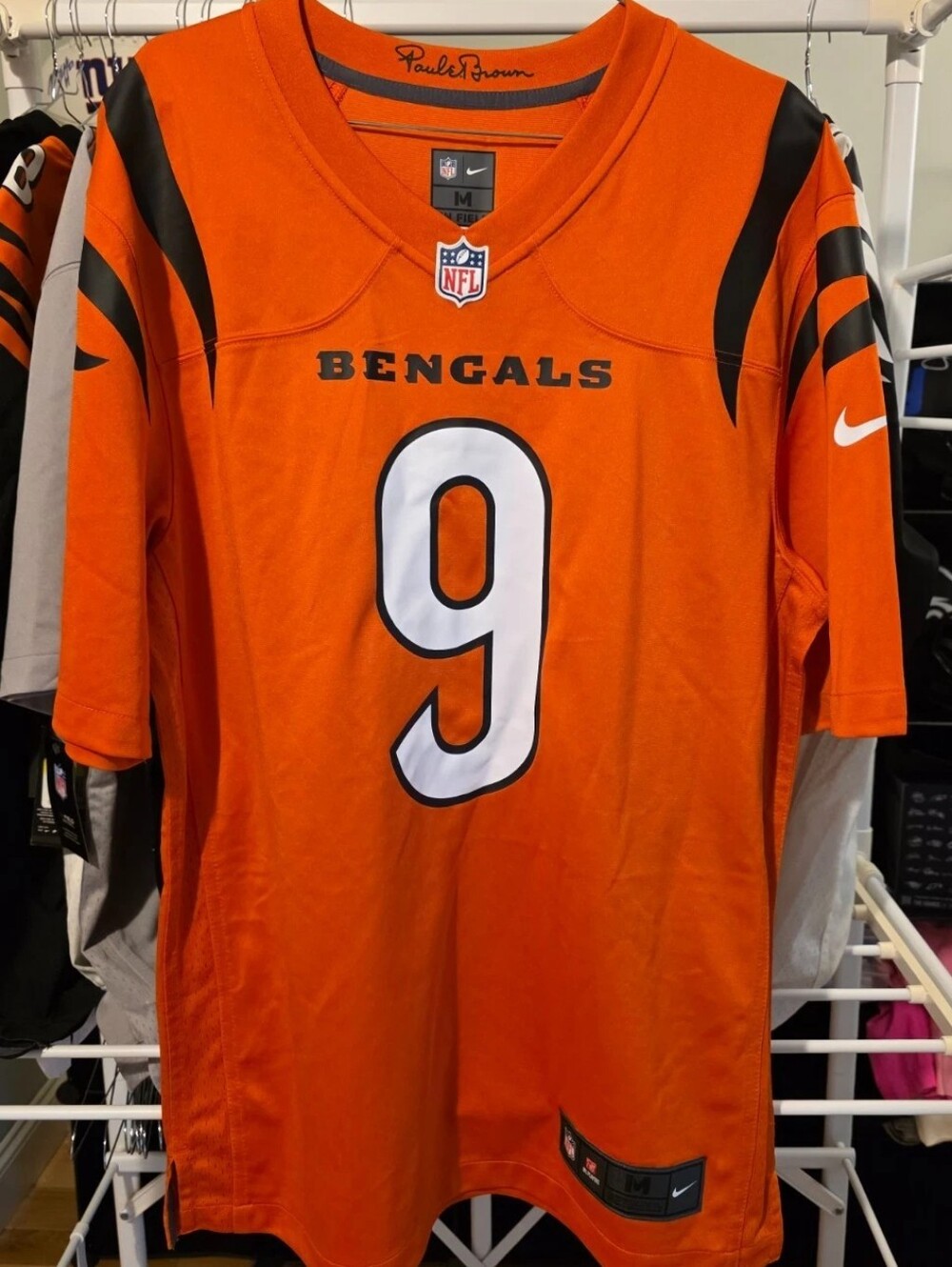 Cincinnati Bengals Joe Burrow Nike Mens Official NFL Jersey Medium